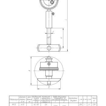 Нутромер индикаторный НИ-160 кл.2