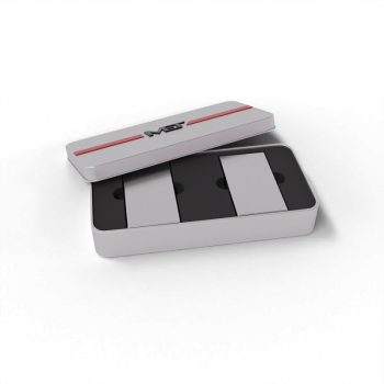 МТР-МЕТ Комплект мер твердости Роквелла 2 р. из 2 шт. для калибровки портативного твердомера