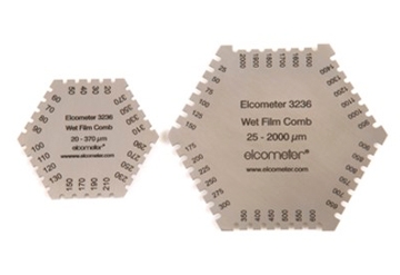 Гексагональная гребенка для измерения толщины мокрого слоя Elcometer 3236