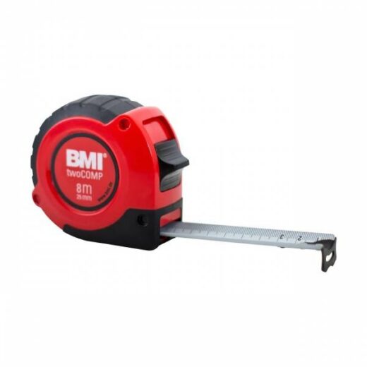 Измерительная рулетка BMI TAPE twoCOMP MAGNETIC 8 M
