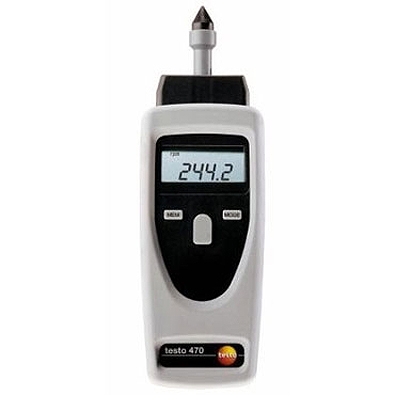 Комбинированный тахометр бесконтактного и контактного измерения Testo 470