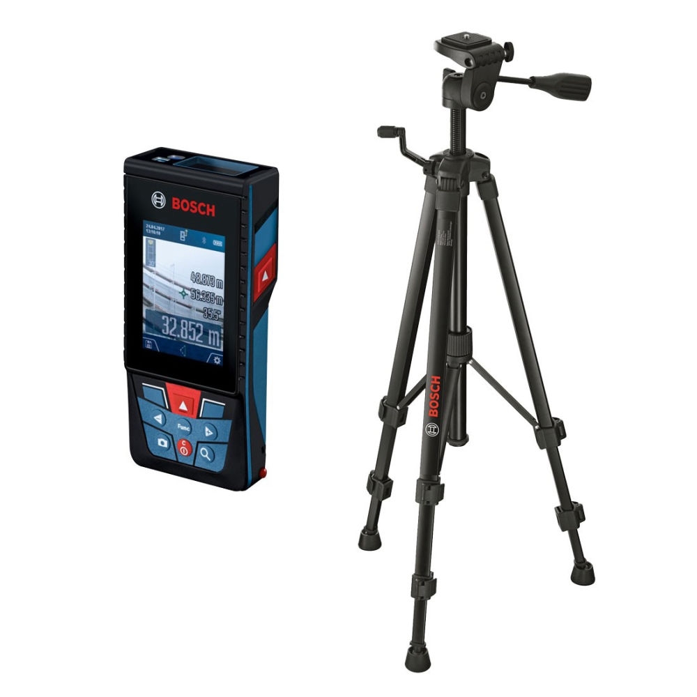 1614837674.3462 Лазерный дальномер Bosch GLM 120 C + BT 150 — изображение 1