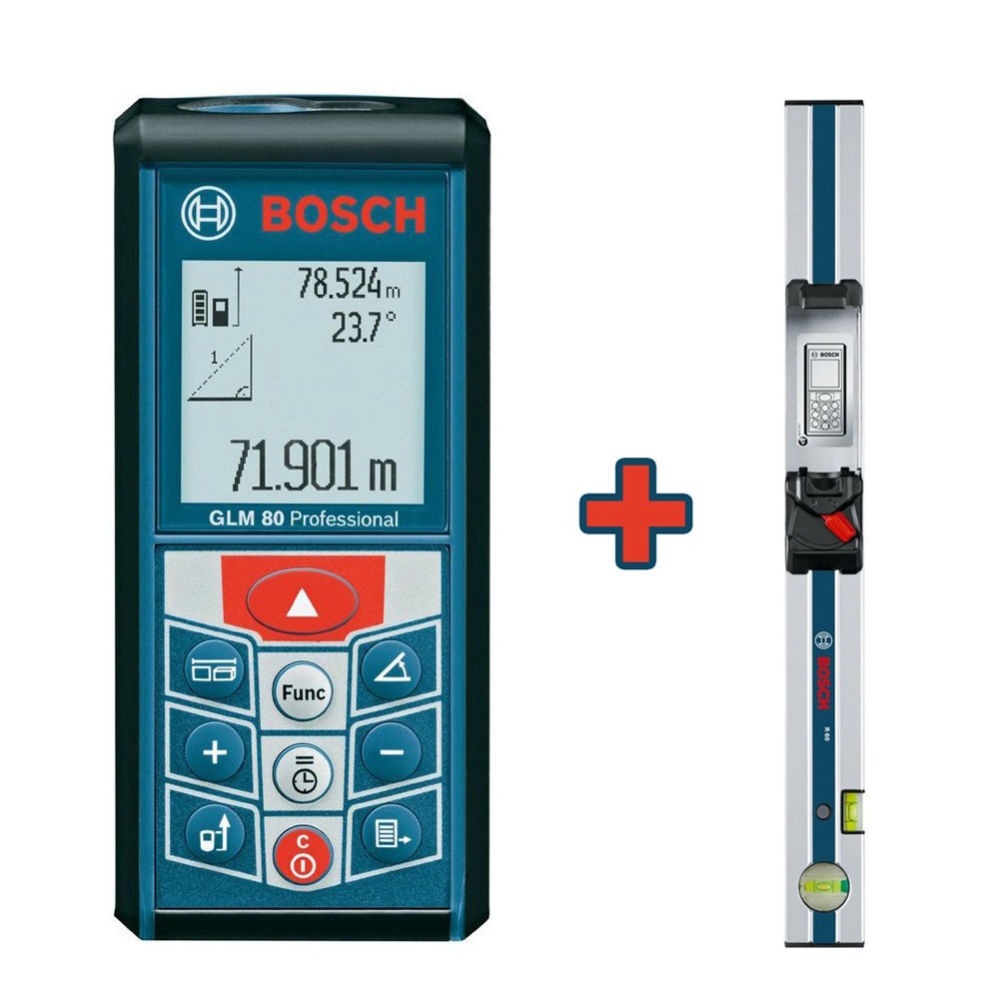 1614843667.2279 Лазерный дальномер BOSCH GLM 80 Professional + R 60 — изображение 1