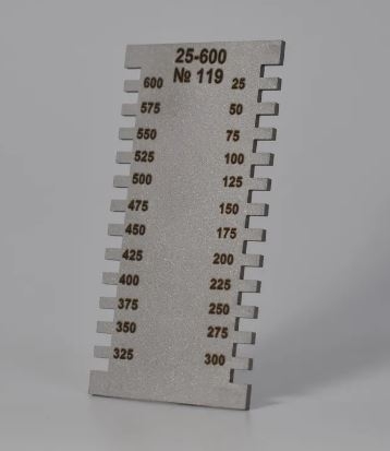 Толщиномер-гребенка ГЛП-25-600мкм