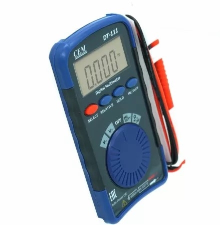 Карманный цифровой мультиметр CEM DT-111