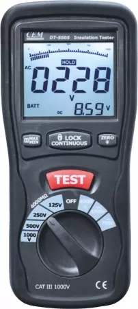 Цифровой мегаомметр DT-5505
