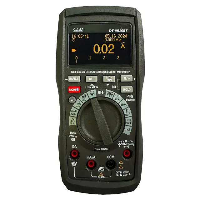 1732517358.2223 Мультиметр CEM DT-9519BT — изображение 1