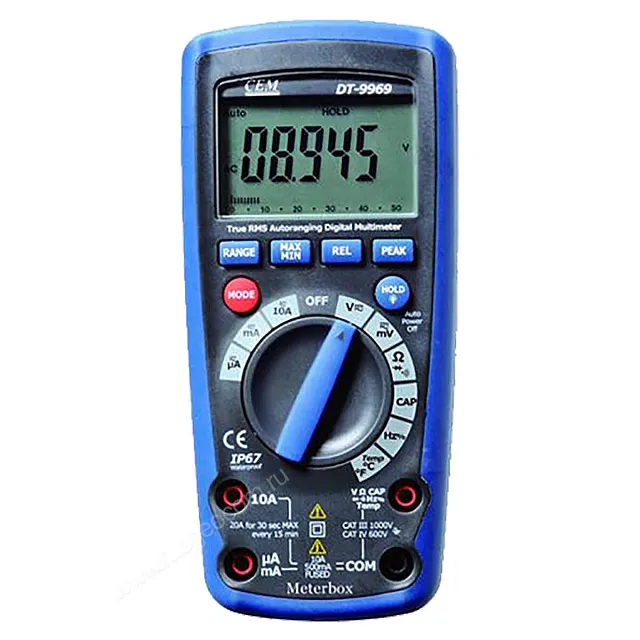 1732527108.0678 Мультиметр CEM DT-9969 — изображение 1