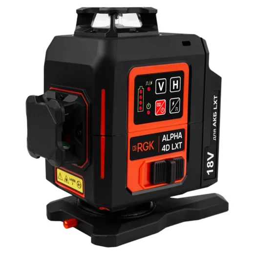Лазерный уровень RGK ALPHA 4D LXT
