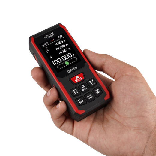Лазерный дальномер RGK DX100 с поверкой